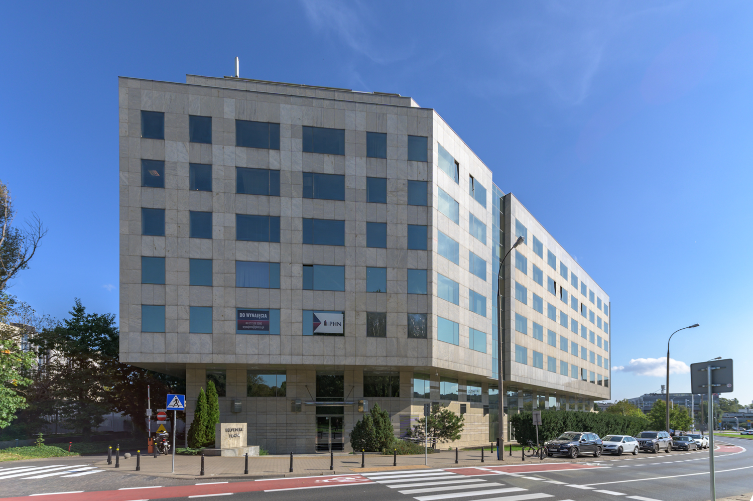 Zdjęcie architektury budynku Hotel Hyatt (obecnie Regent Warsaw Hotel)